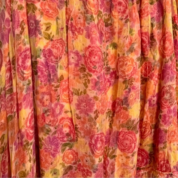 Sundance Sunburst Floral Print Maxi Dress XXL - Picture 8 of 9